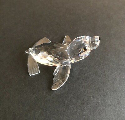 Swarovski Crystal Figurine Baby Sea Lion Pup Clear 221120 A 7661