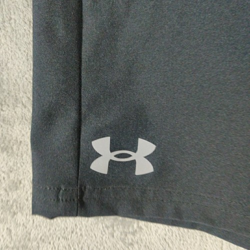 Under Armour Shorts Boys 16 Black Performance Quick-Dry Sportswear Activewear - Picture 5 of 9