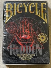 Bicycle Hidden Deck Of  Playing Cards Poker Magic Tricks USA Made New Unopened