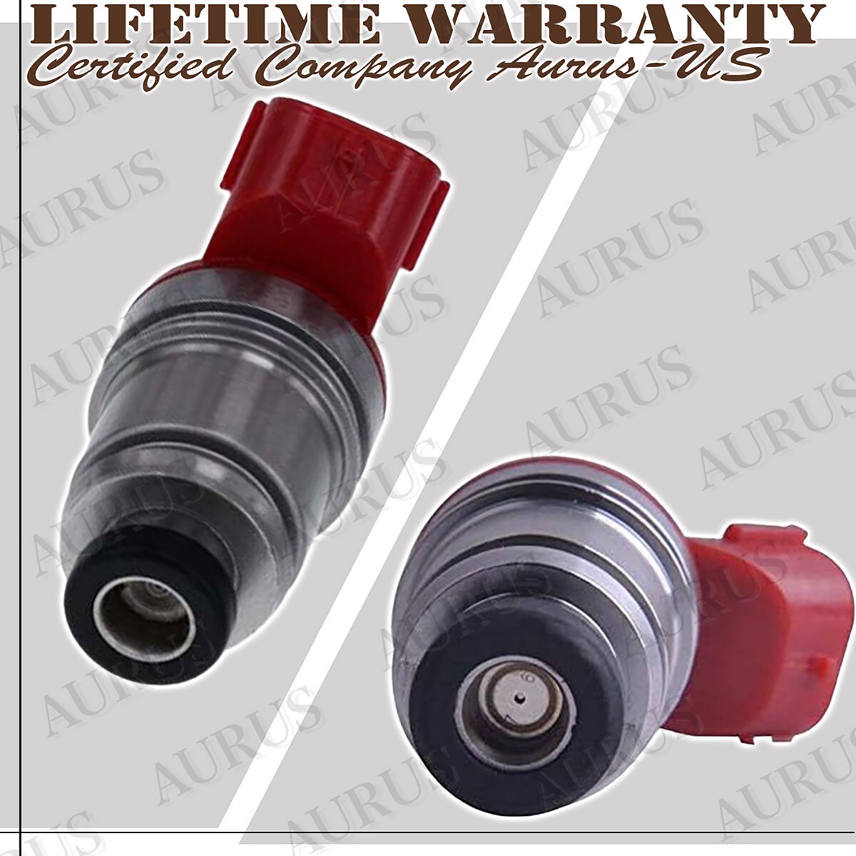 Aurus OEM Set of 4 Fuel Injectors for 1994-2003 Honda Isuzu Pickup Suzuki 1.8-2.3L 2.6L JS28-2 thumbnail 5