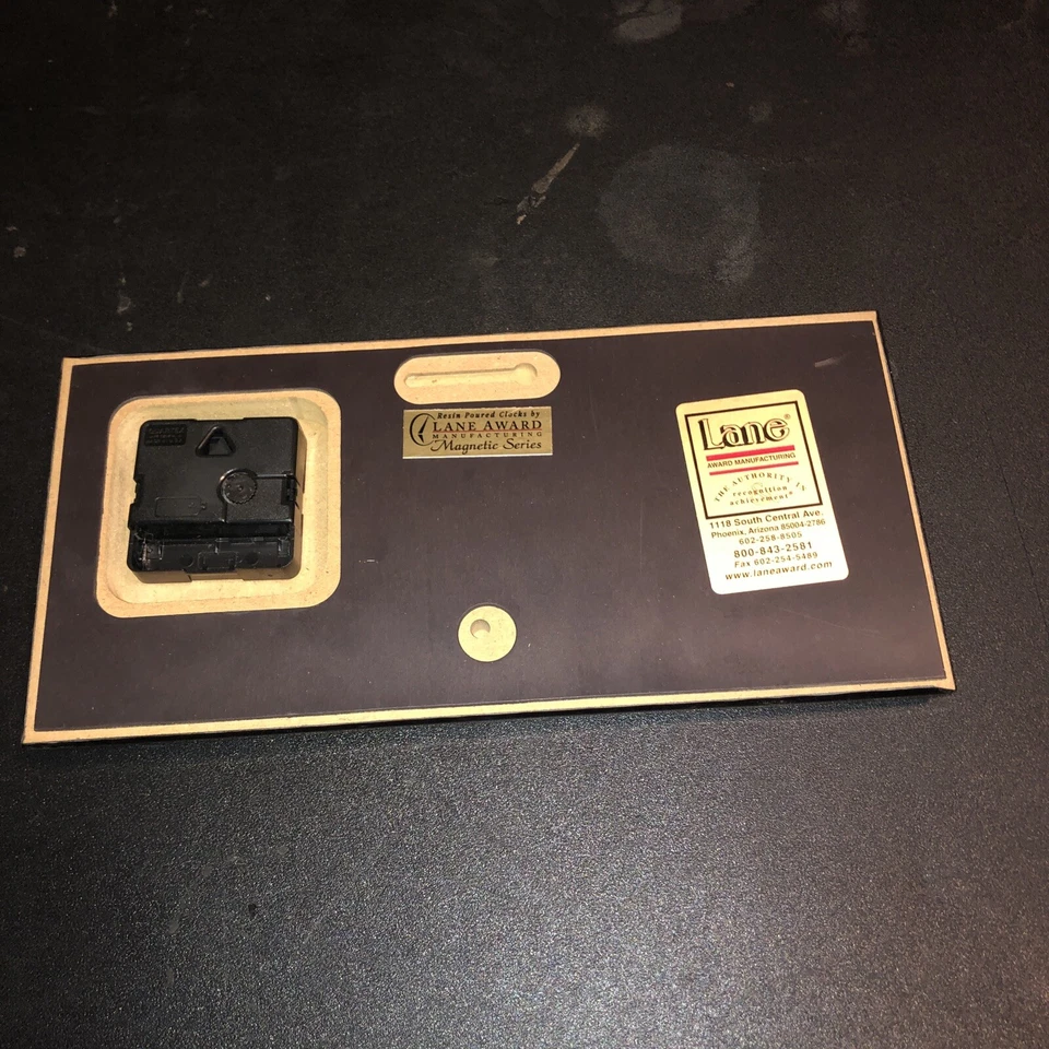 Reloj Campeonato Nacional Tostitos Fiesta Bowl 2003 muy raro 11 1/2 X 5 1/2 Foto 4 de 4