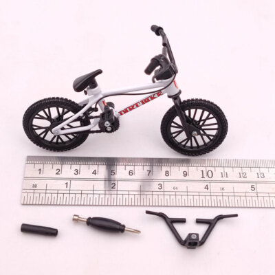 Finger Bike Flick Trix Mini BMX - Premium Diecast White Dirt