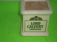Old Vintage Lord Calvert Canadian Whiskey Ceramic Advertising Back Bar Display