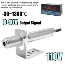 Sensore termometro infrarossi 0-10V senza contatto 110V strumento temperatura con controller
