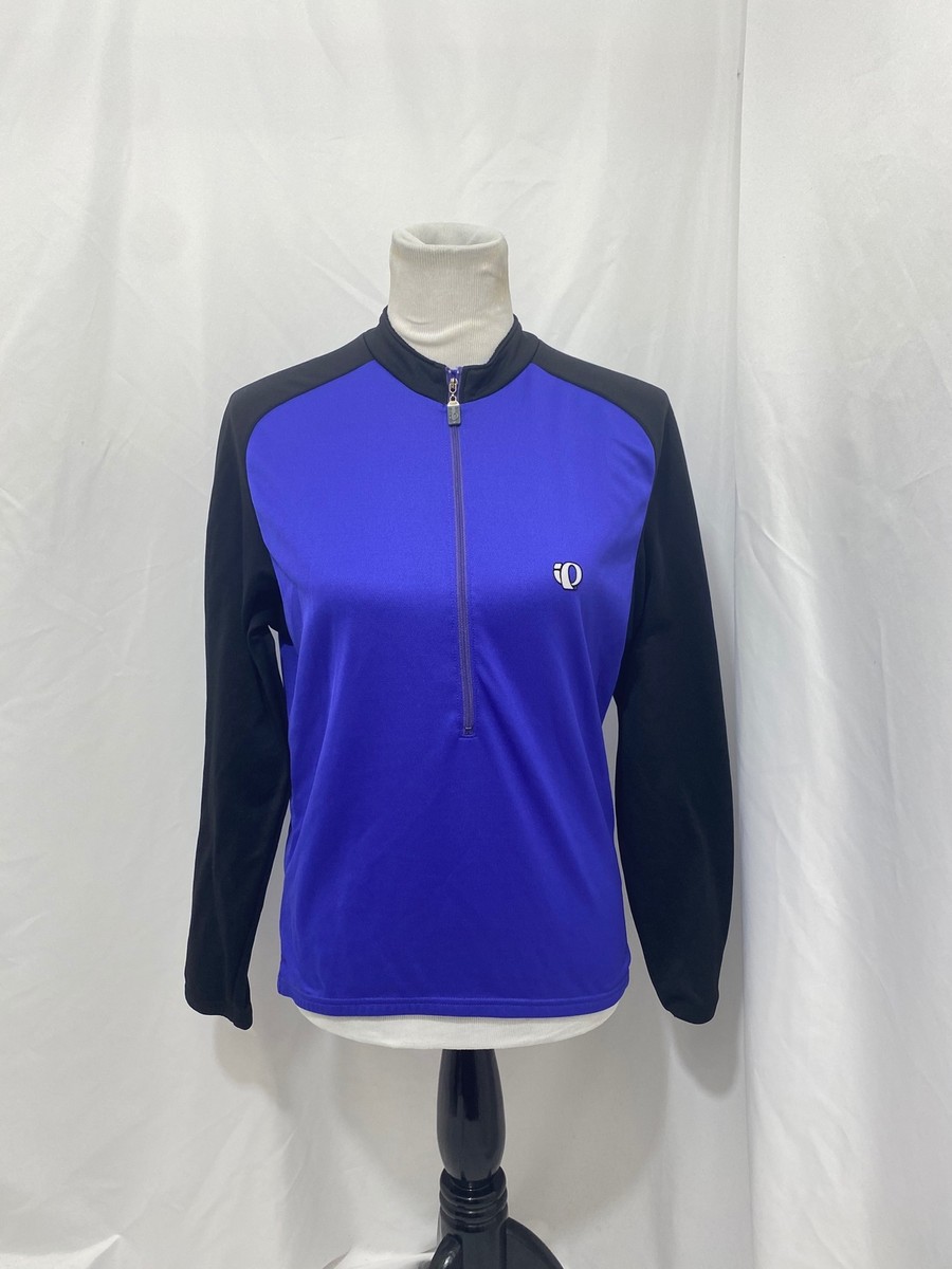 Chemise Cyclisme Pearl Izumi Femme – Noire, Manches Courtes, 1/4 Zip, Taille L (Occasion)