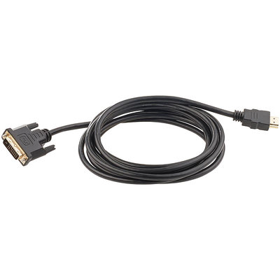 auvisio DVI Kabel: Adapterkabel HDMI auf DVI-D Dual-Link, schwarz, 3 m