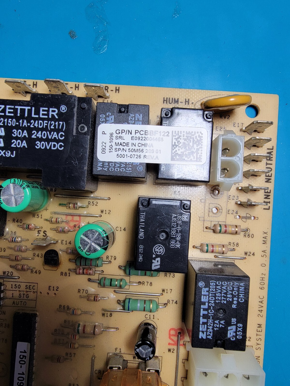 Goodman Amana PCBBF122 Furnace Control Board Emerson 50M5628901 eBay