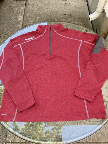 Pull PING SensorCool Homme - XL Gris - 1/4 Zip - Golf & Outdoor - Occasion