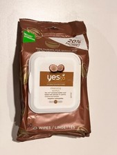 2 PACK YES TO COCONUT CLEANSING WIPES 30 WIPES EACH 60 WIPES TOTAL