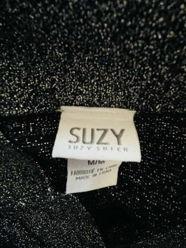SUZY SHIER Bandage Style Pewter BODYCON Pencil SKIRT Size Medium - Picture 8 of 10