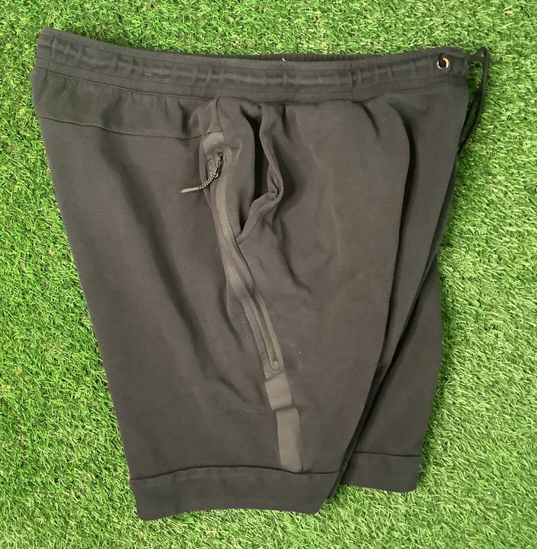 Nike Sportswear Tech Fleece Black Active Wear Shorts … Gem
