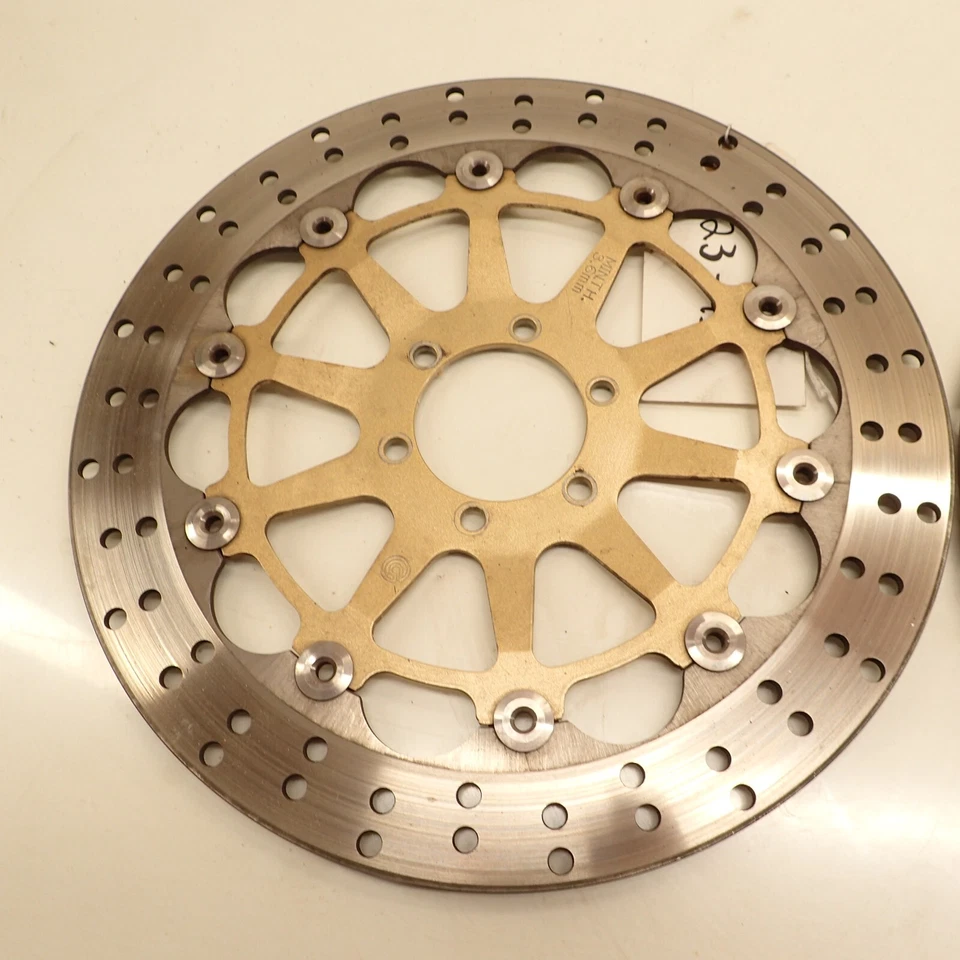 01 ducati monter 750 m750 juego de rotores de freno delantero rotor Foto 2 de 4