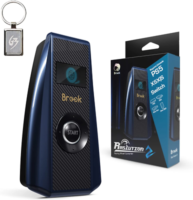 Logicool G25 & Brook Ras1ution 2コンバーター Brook Ras1Ution 2 Racing Wheel Converter Adapter for PS5, Xbox