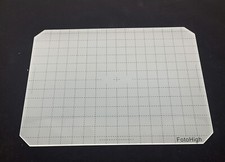 8X10 Ground Glass Focusing Screen w/ Grid f/ Deardorff Kodak ShenHao Toyo Camera