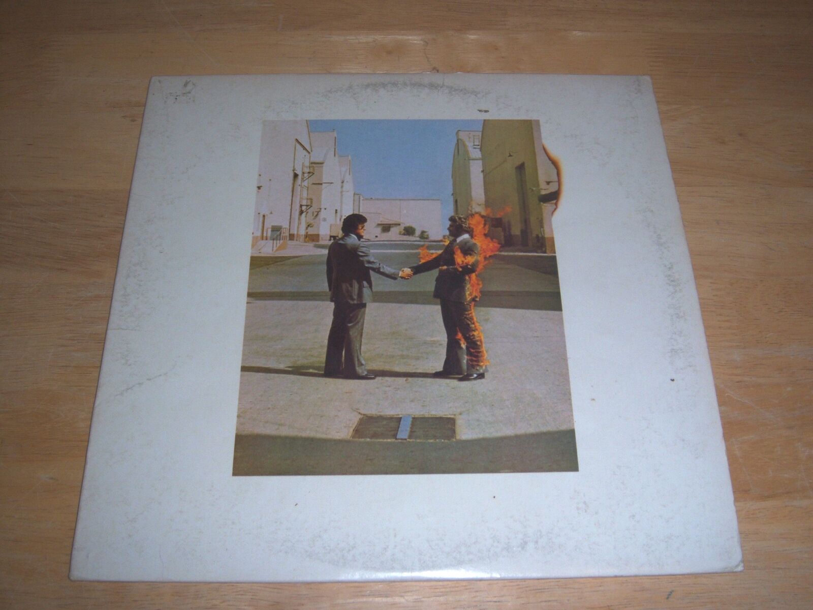 PINK FLOYD WISH YOU WERE HERE 1975 COLUMBIA JC 33453 STEREO 4AH 5AG VG+ VG+