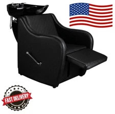 Shampoo Bowl Salon Backwash Unit Station Barber Hair Washing Sink for Stylist