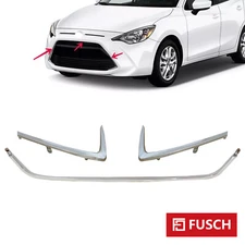 Chrome Front Bumper Grille Chrome Molding Trim for Toyota Yaris 2016 Scion iA