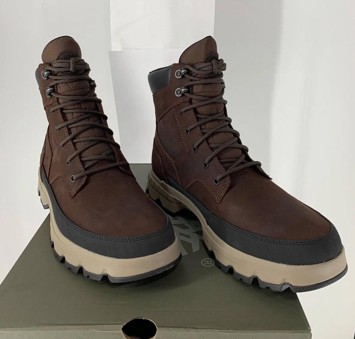 Timberland Men's Originals Ultra Waterproof Boot TB0A44TB Dark Brown Full Grain