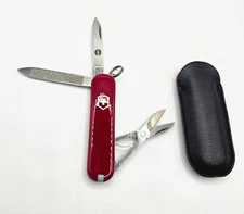 Victorinox Classic Red - Old Model w/ Nail Tip- Engraved - Read Description