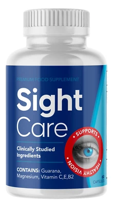 NUTRIZET Sight Care Capsules - One Months supply - 60 Capsules - Vegan