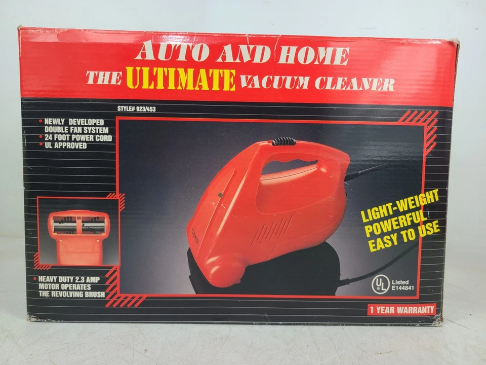 (NEW) Vintage Auto And Home Red The Ultimate Vacuum Cleaner 923/453 - Image 3 of 4
