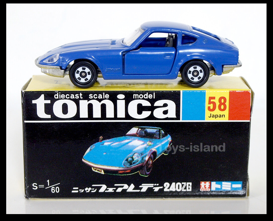 TOMICA Black Box 58 NISSAN FAIRLADY 240ZG 1/60 TOMY DIECAST CAR