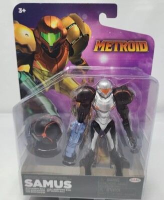 Jakks Metroid SAMUS Aran Phazon Suit With Morph Ball Figure 2024