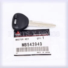 Genuine OEM  Mitsubishi Galant  3000GT Diamante Eclipse Uncut Blank Key MB543949