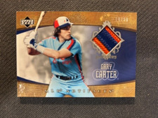 2005 UD MLB Artifacts GARY CARTER #18/50 (2 Color) Patch Card NY Mets