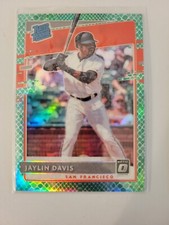 Jaylin Davis Green Dragon Rated Rookie 61/84 2020 Panini Donruss Optic Baseball
