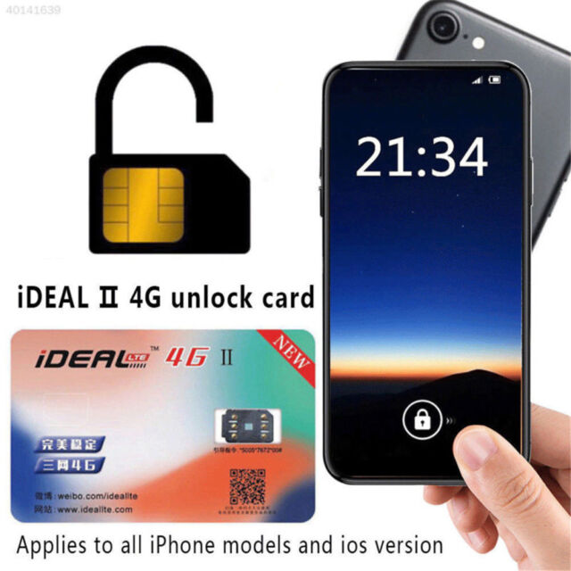 unlock sim card iphone