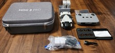 DJI Mini 3 Pro Camera Drone w/RC-N1, 3 Batteries  Hub, Filters, Case,  Extras