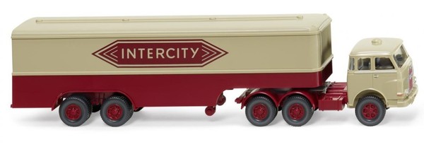 Wiking, Auflieger Man 6X4 Pausbacke Intercity 2-Achs-AnhäNger, 1/87, WIK051325-image