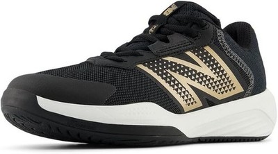 New Balance 696 V6 Tennis Shoes Lace Up Athletic Black/White Women's 9.5 M