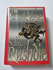 The Satanic Verses Salman Rushdie 1988 Hardcover Quranic Meccan Goddesses
