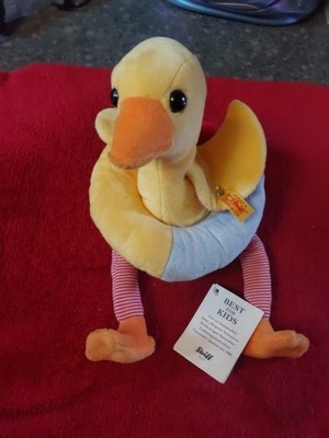 Steiff Ente Pilla 25 cm Küken mit Schwimmring 282089 neuwertig mit Etikett