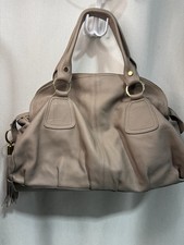 Borsa Marella Taupe Ciottolato Manico Superiore Nappa Charm Slouchy Made in Italy