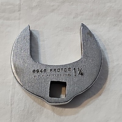 PROTO Tools USA 4940 CROWFOOT  Socket PROTO Tools USAWrench 3/8 DRIVE 1-1/4'' USA