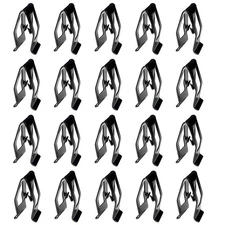 20 Pack Car Metal Retainer Clips Front Console Dashboard Metal Retainer