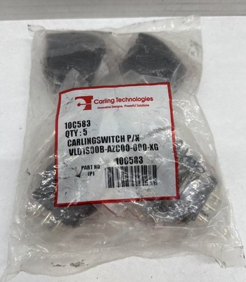 CARLING TECHNOLOGIES Rocker Switch 10C583 Qty 5 