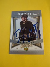 Drew Miller Signed Anaheim Ducks Rookie Card Z. rookie card picture