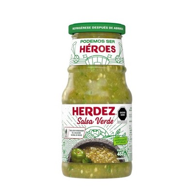 Grüne Soße aus Mexiko, Glas 445g  Salsa Verde 443g