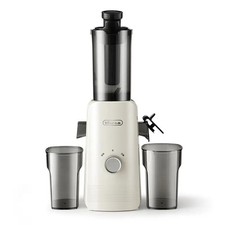 1L Slow Juicer with 80mm Wide-Mouth, 99.5% Juice Yield, Silver