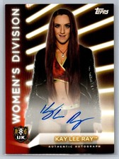Kay Lee Ray 2021 Topps WWE Women's Division Orange Auto /75 A-KLR Alba Fyre