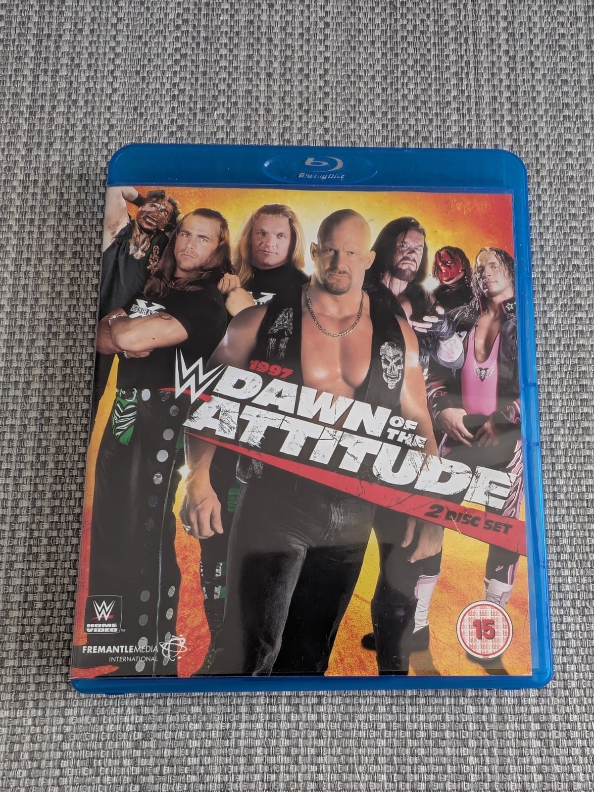WWE: 1997 – Dawn of the Attitude Blu-Ray (2017)  2 Discs – RARE FREE POSTAGE