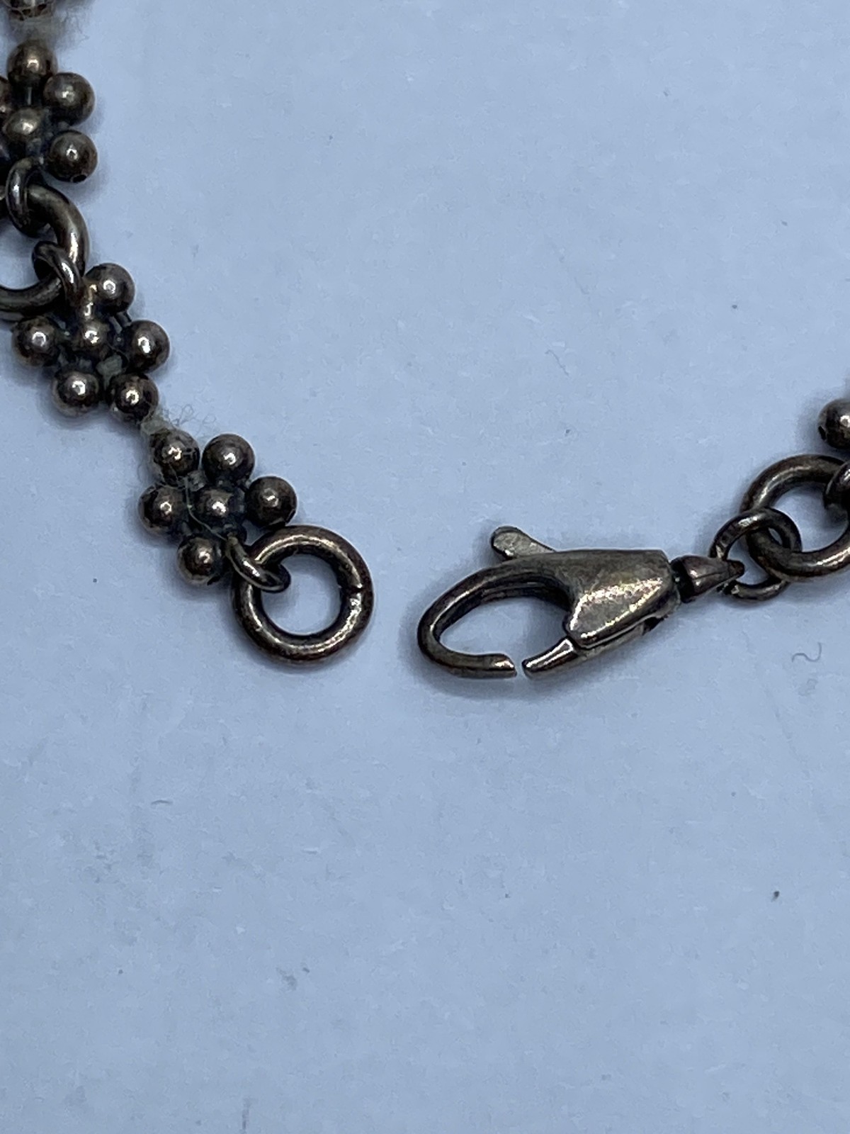 Gucci Sterling Silver Interlocking Flower Bracele… - image 8