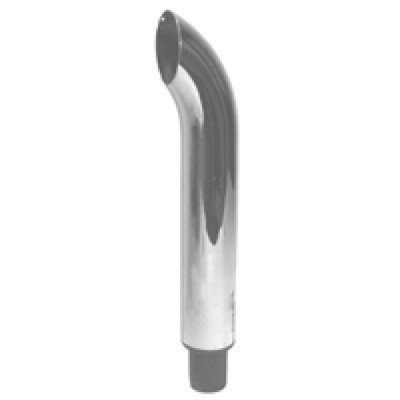 Chrome Curved Stack Muffler Pipe Fits IH/Fits FARMALL Super H M MTA 300 400 450