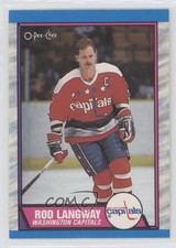 1989-90 O-Pee-Chee Tembec Test Rod Langway #55 HOF 0ll