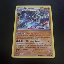Machamp XY13 Furious Fist Stamp Black Star Promo Pokemon Card Mint!