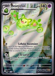 Reuniclus 212 Scarlet & Violet Black Star Promo
